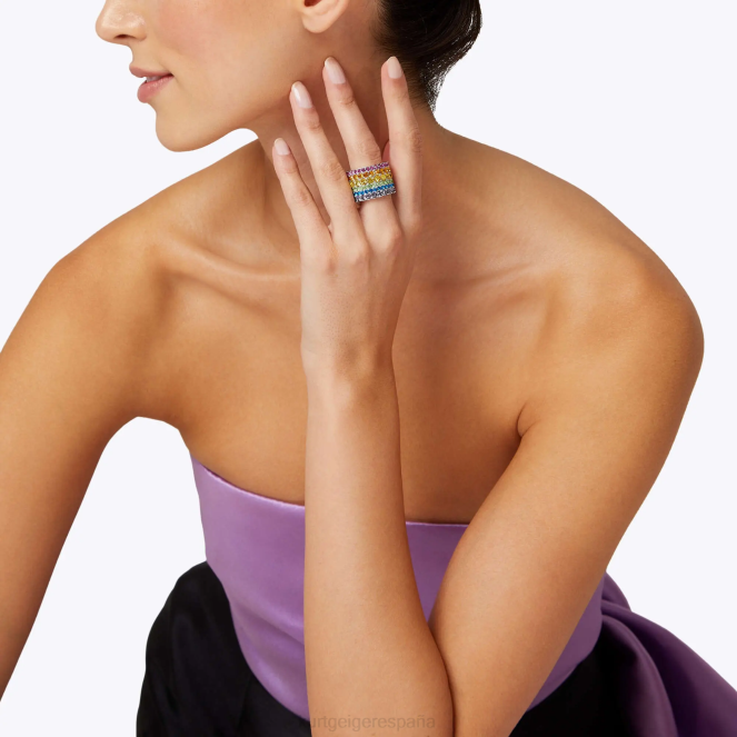 Kurt Geiger mujer anillo multicristales londres 2LPR153 | accesorios varios/otros